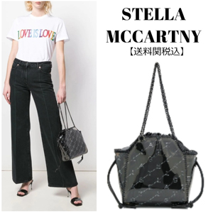 2020最新で争奪戦 STELLA MCCARTNEY ステラマッカートニー偽物 557963 W8463 1116 巾着 トートバッグ